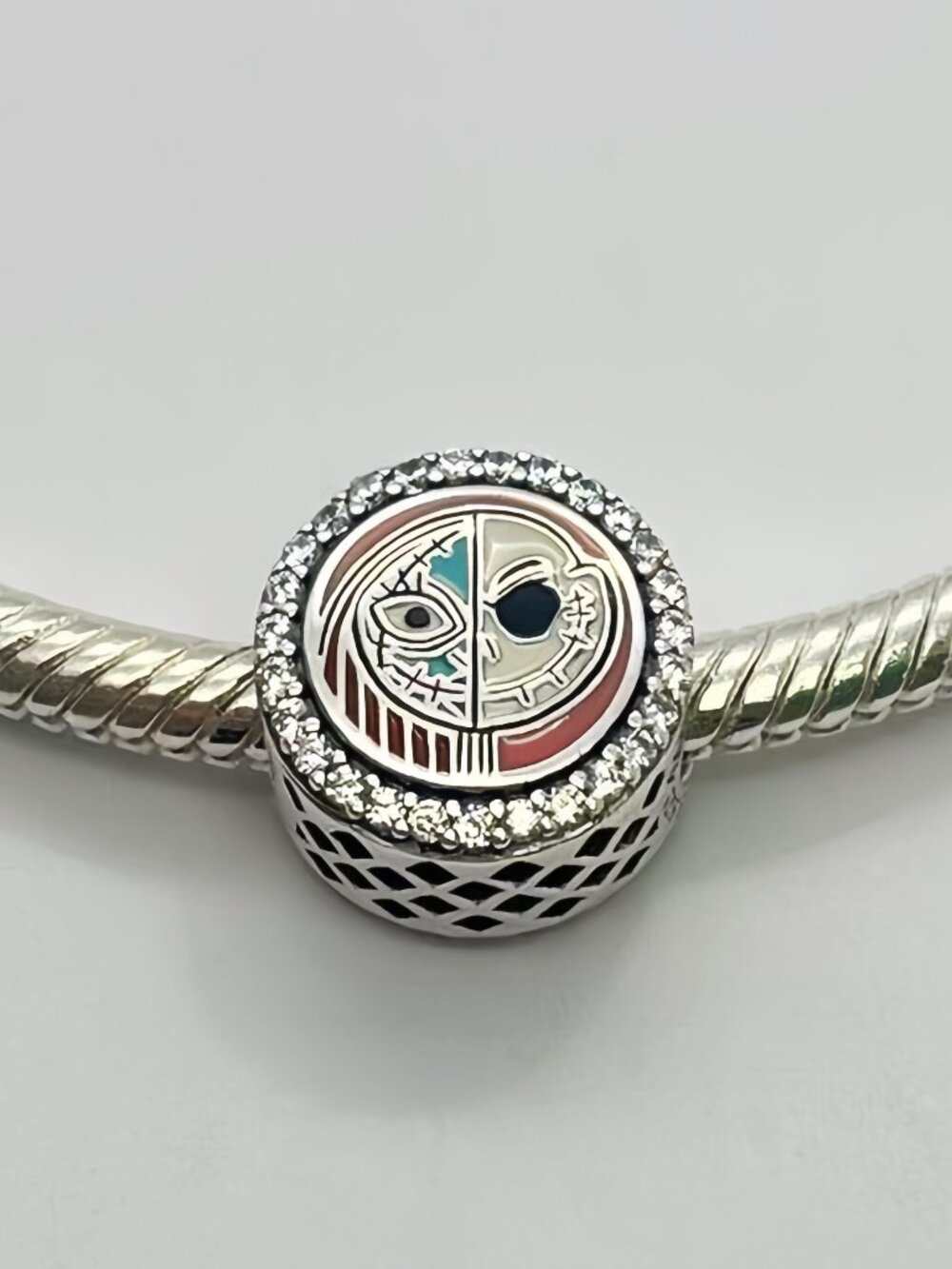 Pandora Disney Parks Nightmare Before Christmas Jack and Sally Charm